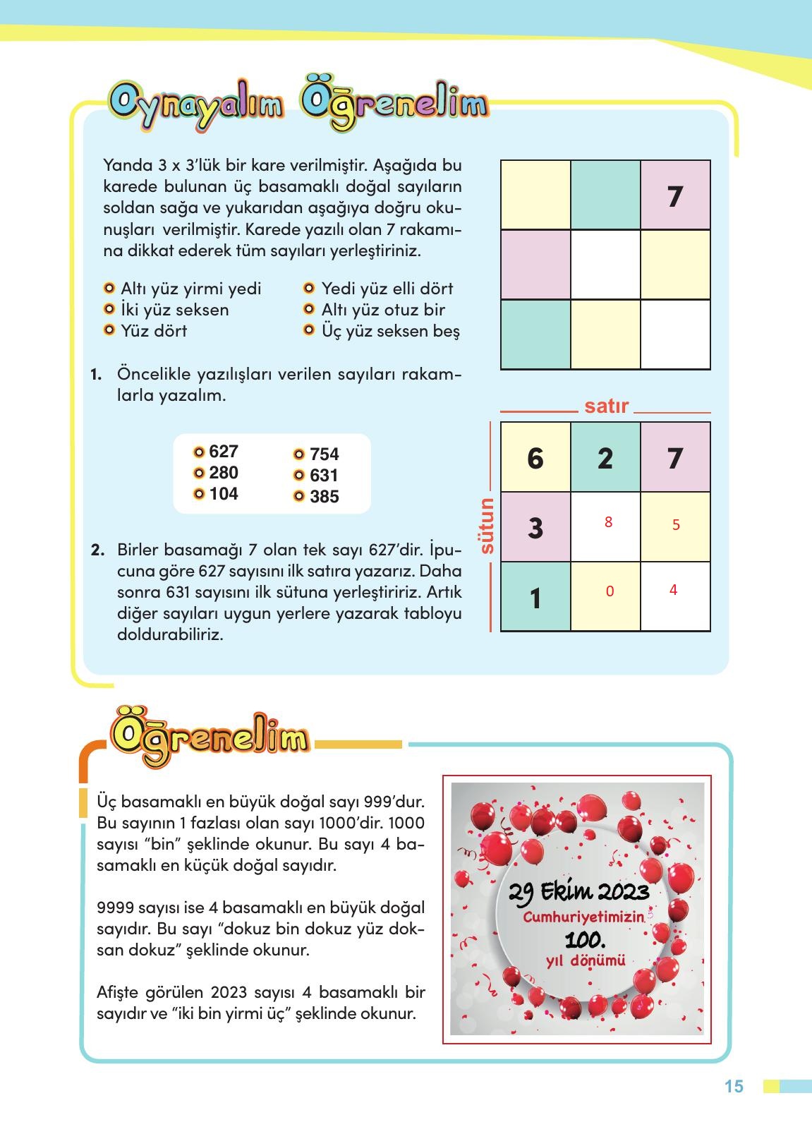 4. Sınıf Meb Yayınları Matematik Ders Kitabı Sayfa 16 Cevapları