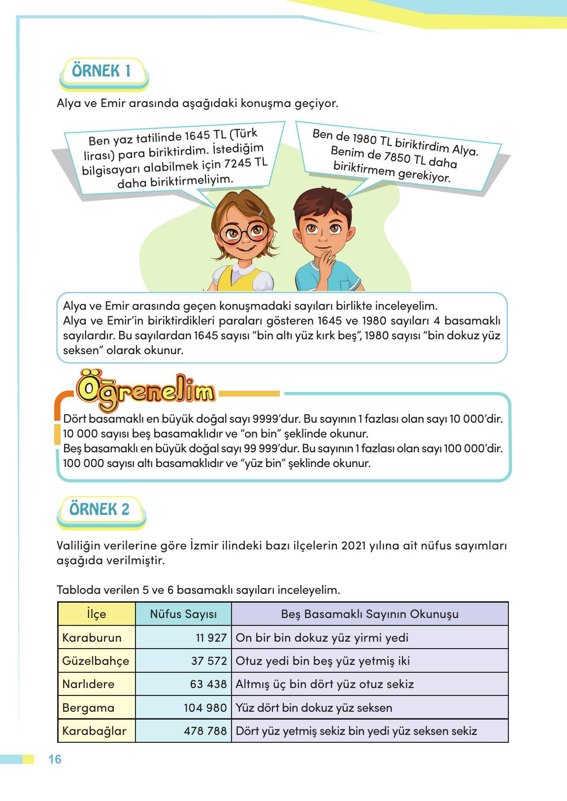 4. Sınıf Meb Yayınları Matematik Ders Kitabı Sayfa 17 Cevapları