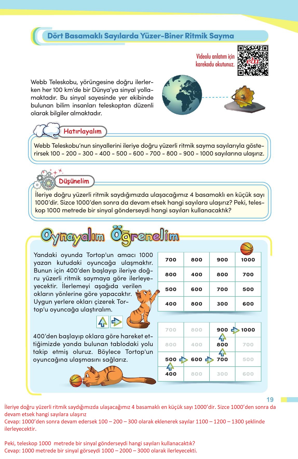 4. Sınıf Meb Yayınları Matematik Ders Kitabı Sayfa 20 Cevapları 4. Sınıf Meb Yayınları Matematik Ders Kitabı Sayfa 20 Cevapları