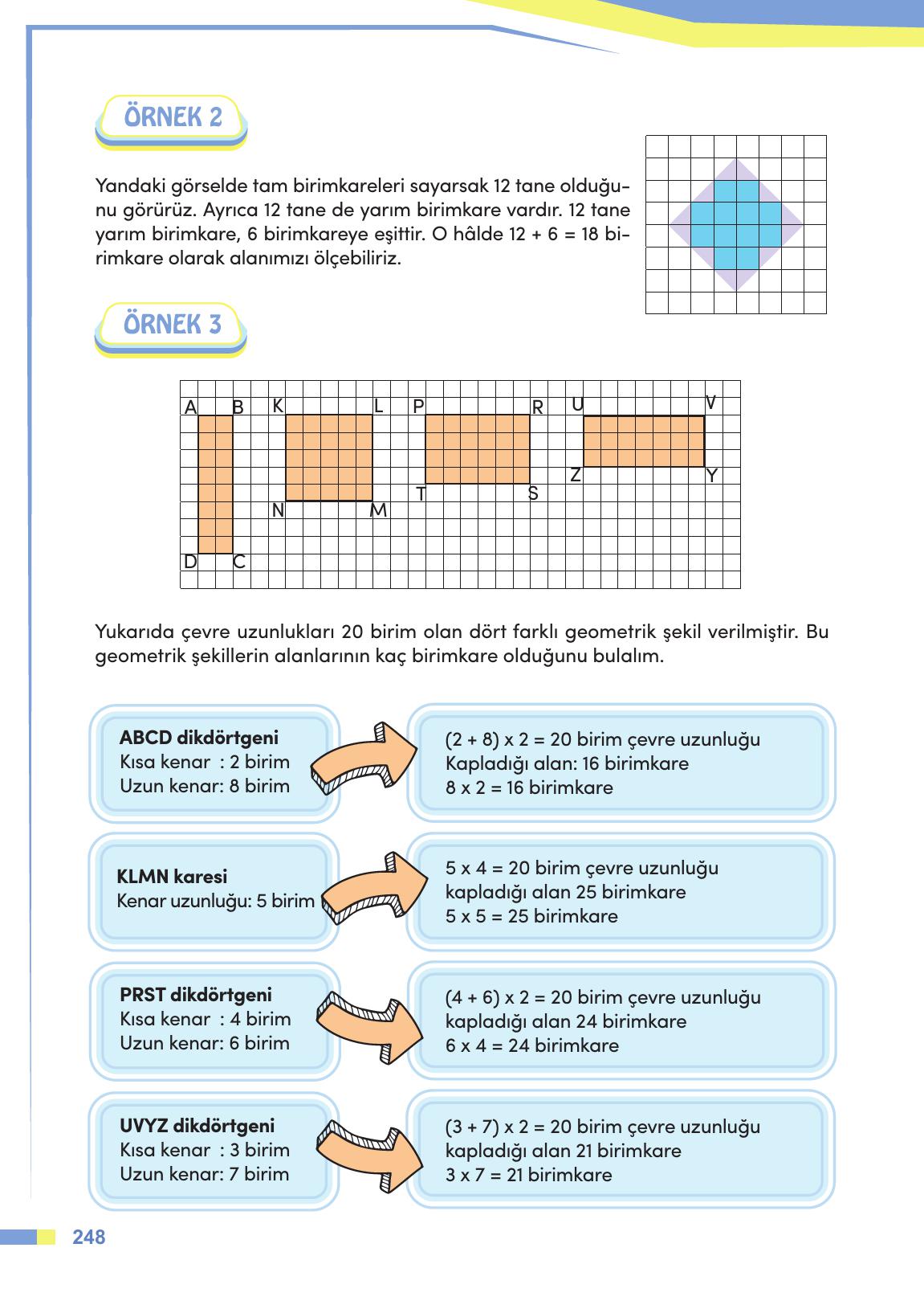 4. Sınıf Meb Yayınları Matematik Ders Kitabı Sayfa 249 Cevapları