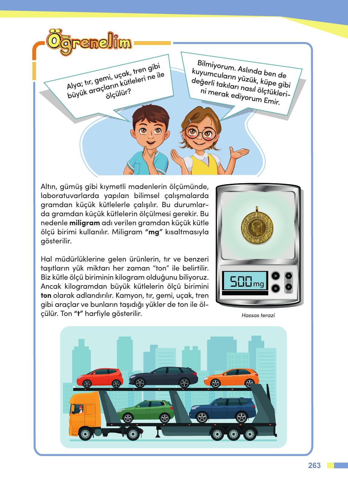 4. Sınıf Meb Yayınları Matematik Ders Kitabı Sayfa 264 Cevapları