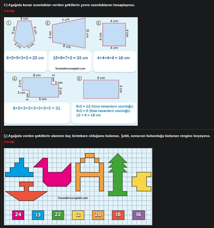 4. Sınıf Meb Yayınları Matematik Ders Kitabı Sayfa 293 Cevapları 4. Sınıf Meb Yayınları Matematik Ders Kitabı Sayfa 293 Cevapları