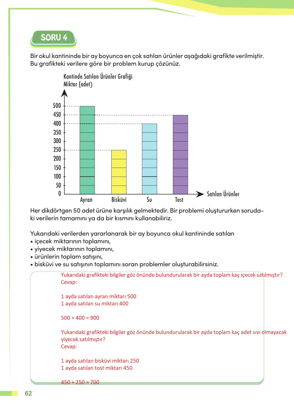 4. Sınıf Meb Yayınları Matematik Ders Kitabı Sayfa 63 Cevapları