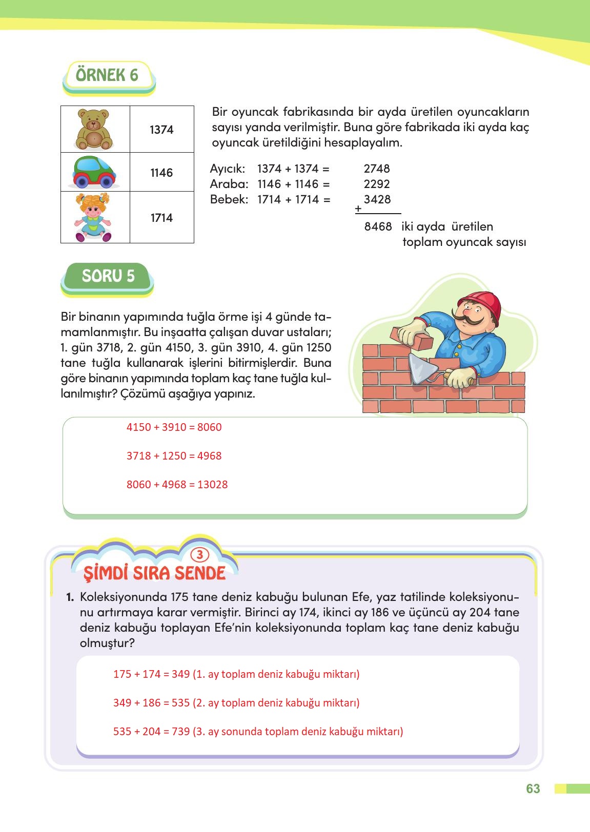 4. Sınıf Meb Yayınları Matematik Ders Kitabı Sayfa 64 Cevapları 4. Sınıf Meb Yayınları Matematik Ders Kitabı Sayfa 64 Cevapları