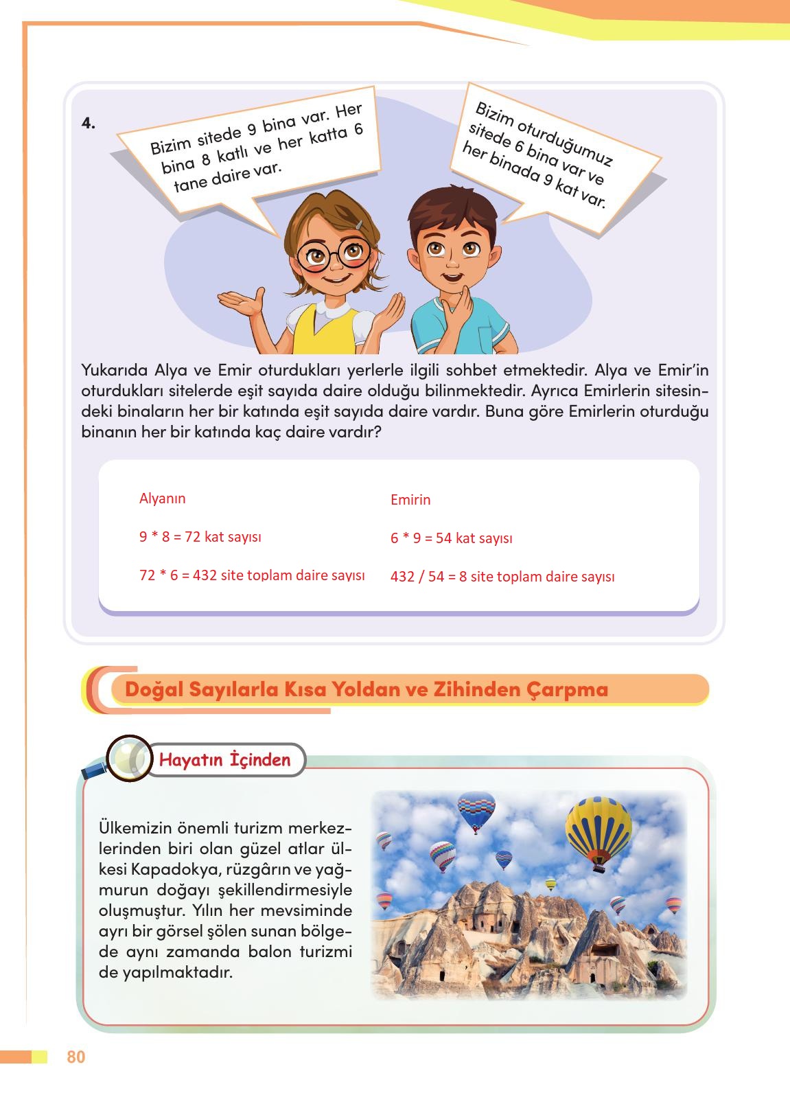 4. Sınıf Meb Yayınları Matematik Ders Kitabı Sayfa 81 Cevapları