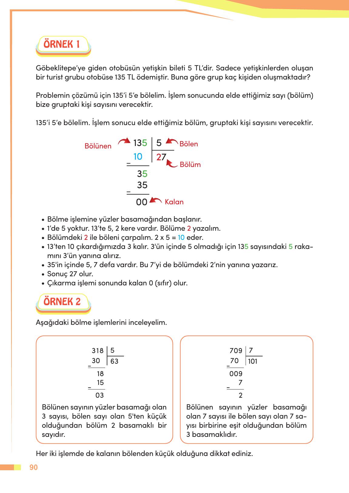 4. Sınıf Meb Yayınları Matematik Ders Kitabı Sayfa 91 Cevapları 4. Sınıf Meb Yayınları Matematik Ders Kitabı Sayfa 91 Cevapları