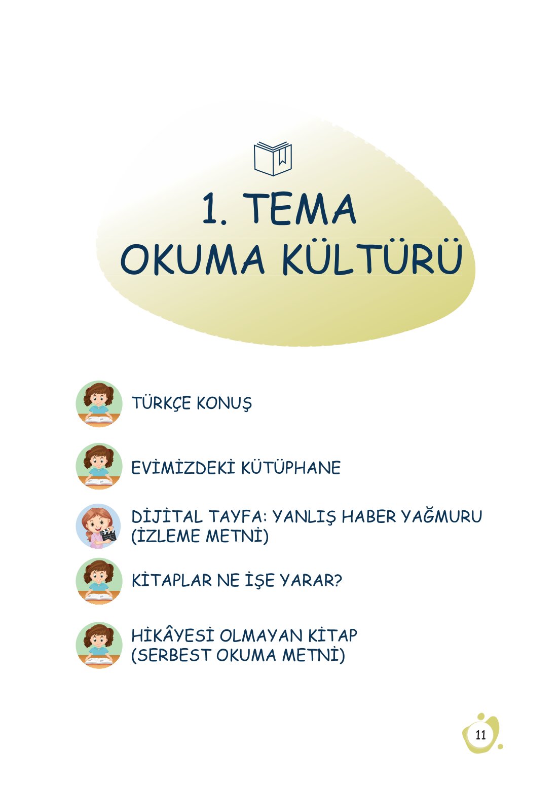 4. Sınıf Meb Yayınları Türkçe Ders Kitabı Sayfa 0011 Cevapları