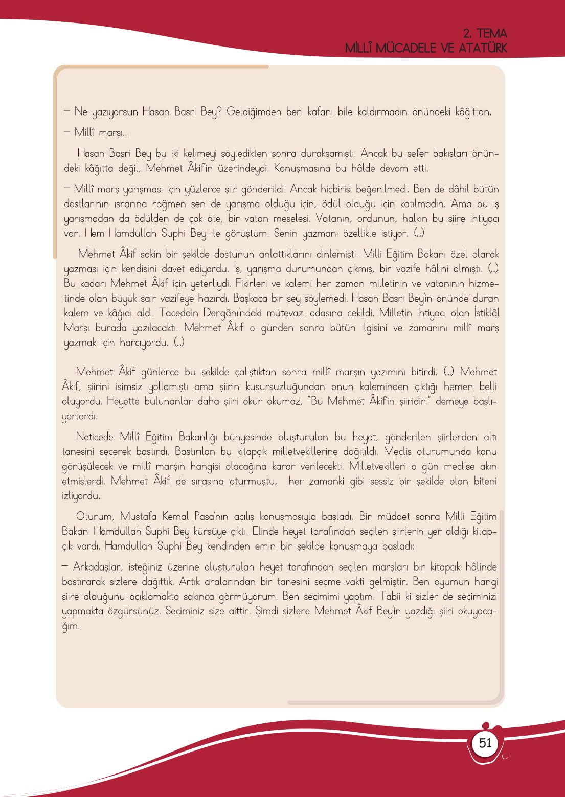 4. Sınıf Meb Yayınları Türkçe Ders Kitabı Sayfa 0051 Cevapları