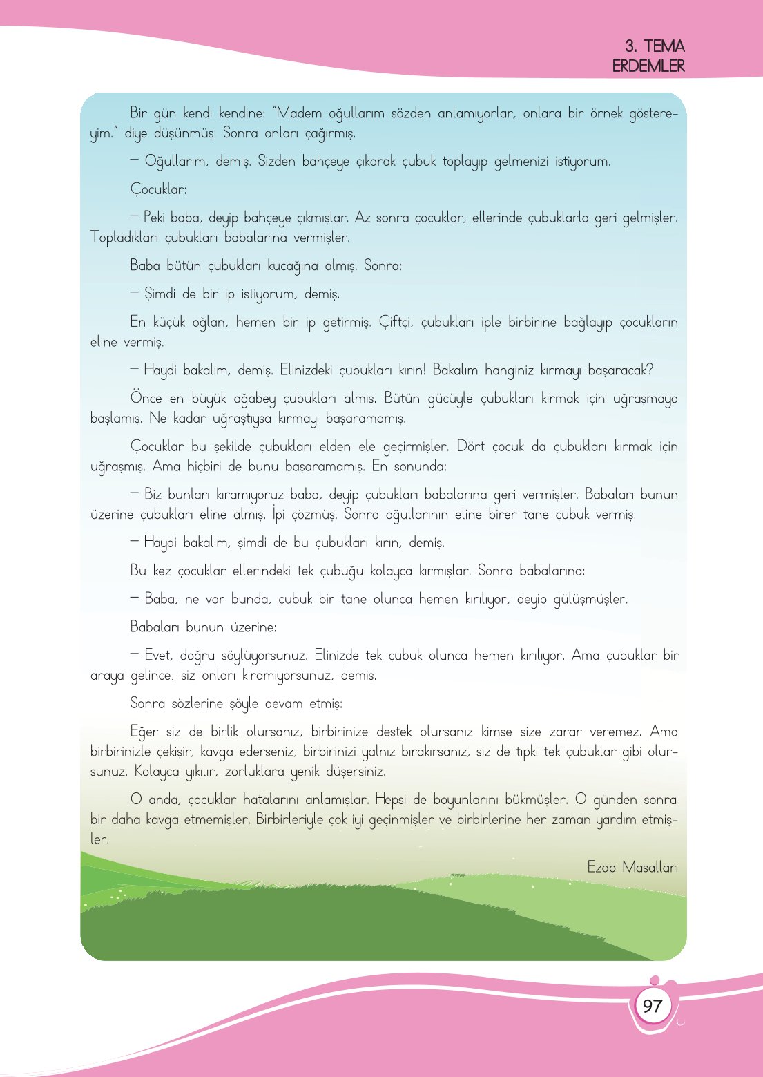 4. Sınıf Meb Yayınları Türkçe Ders Kitabı Sayfa 0097 Cevapları