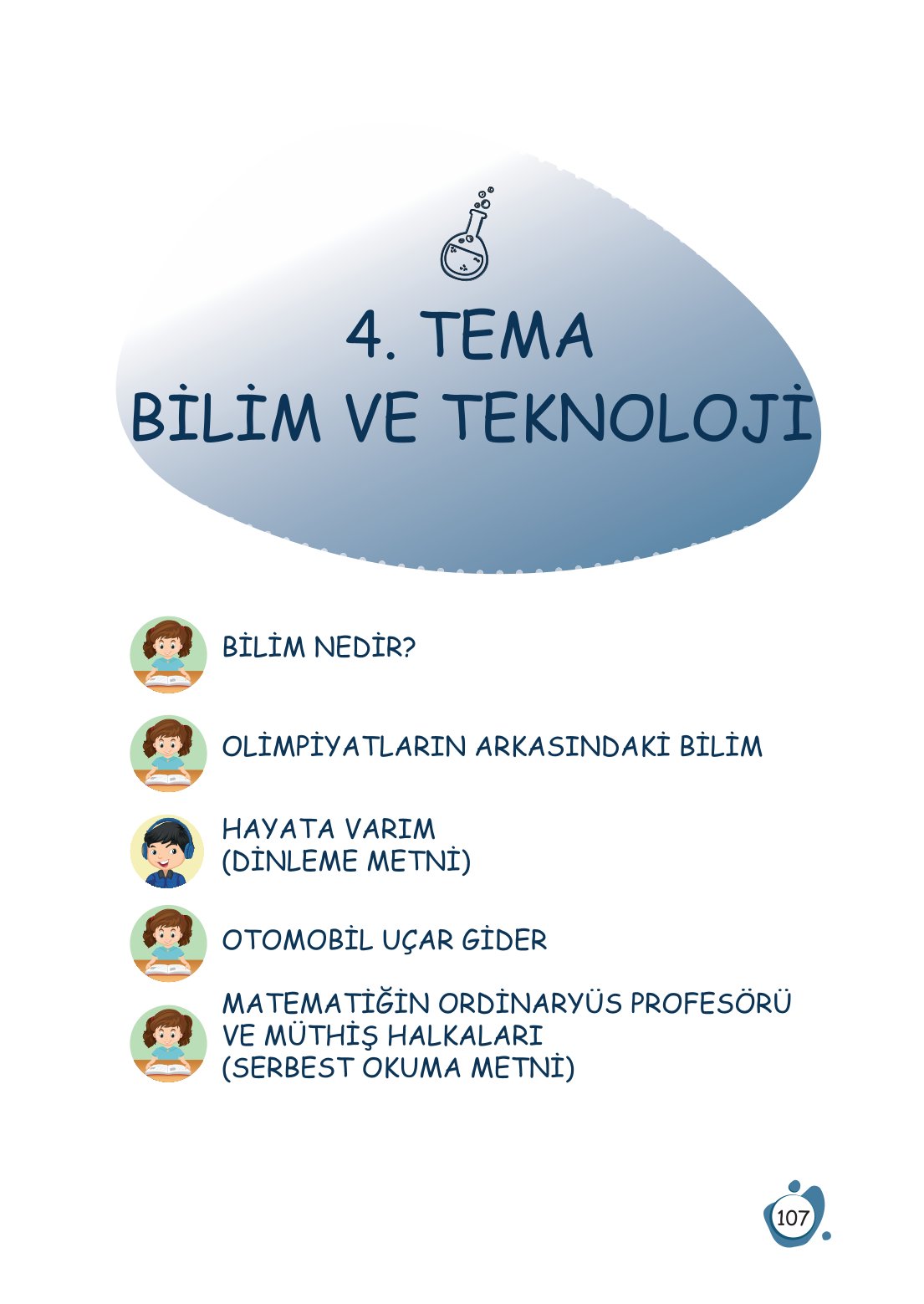 4. Sınıf Meb Yayınları Türkçe Ders Kitabı Sayfa 0107 Cevapları