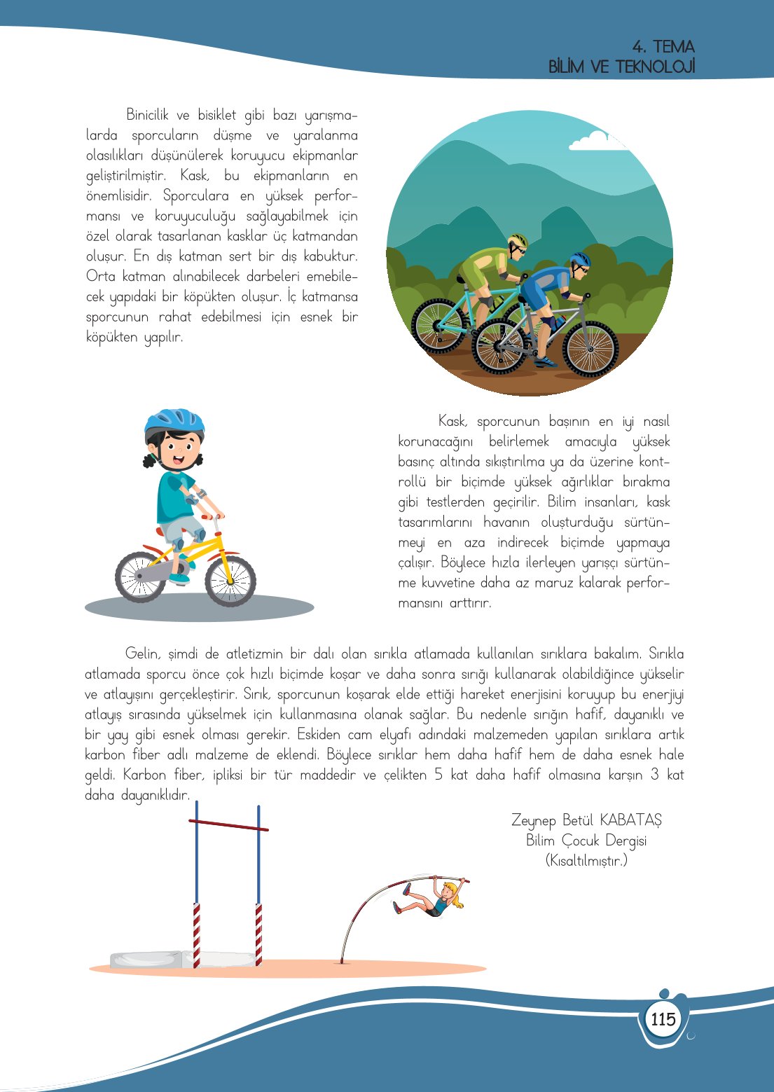 4. Sınıf Meb Yayınları Türkçe Ders Kitabı Sayfa 0115 Cevapları